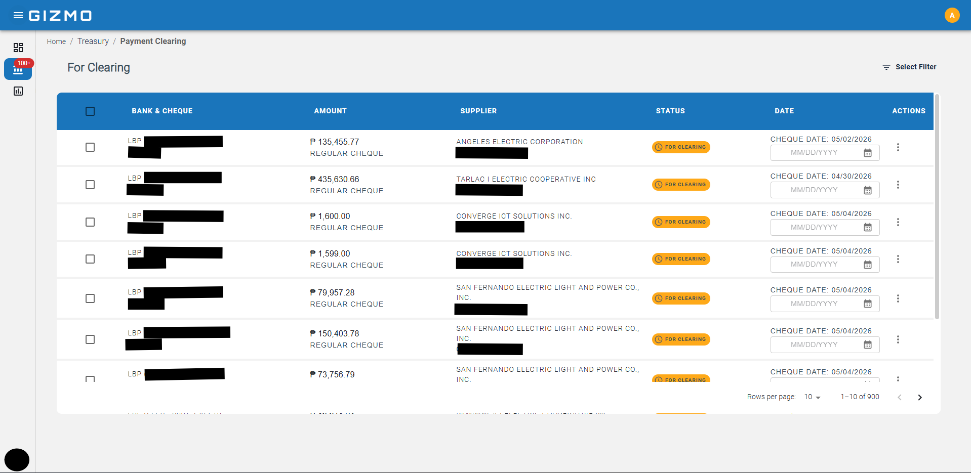GIZMO — Accounting System screenshot 18